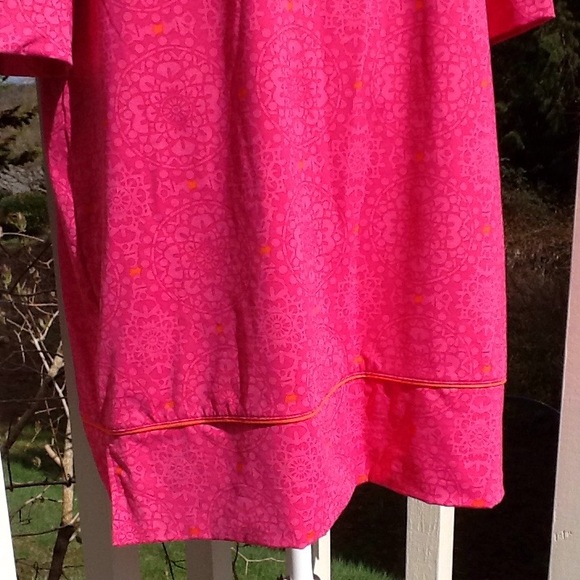 Lands' End print nylon/spandex dress/tunic - Picture 3 of 8